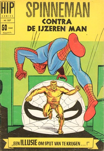 Hip Comics/Hip Classics 7 / Spinneman 4 - Spinneman contra de IJzeren Man, Softcover, Eerste druk (1966) (Classics Nederland)