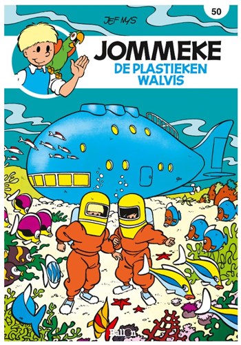Jommeke 50 - De plastieken walvis, Softcover, Jommeke - Relook (Ballon)