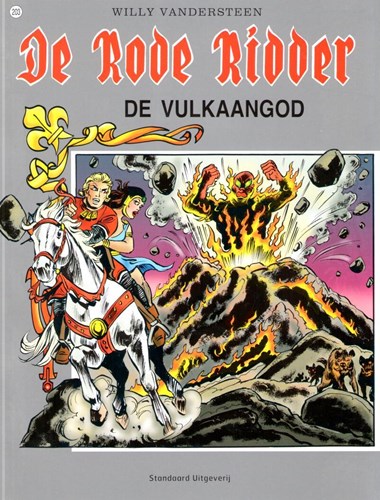 Rode Ridder, de 203 - De vulkaangod