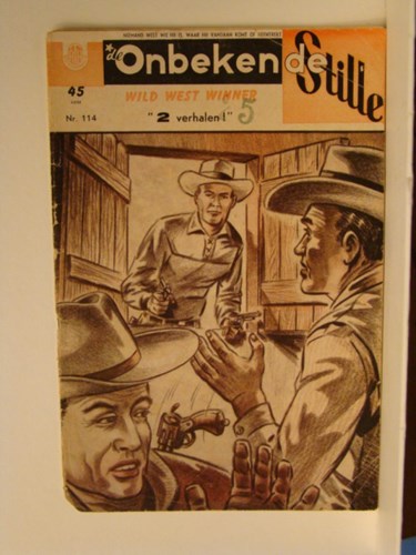Lone Ranger / Onbekende Stille 114 - 2 verhalen!, Softcover, Eerste druk (1960) (A.T.H.)
