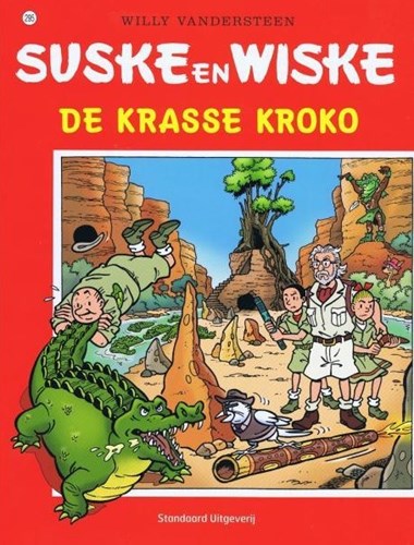 Suske en Wiske 295 - De krasse kroko, Softcover, Eerste druk (2007), Vierkleurenreeks - Softcover (Standaard Uitgeverij)