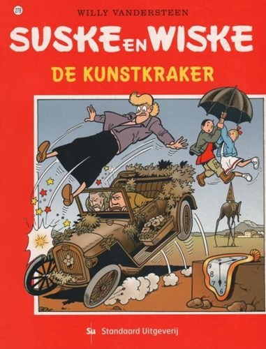 Suske en Wiske 278 - De kunstkraker, Softcover, Eerste druk (2003), Vierkleurenreeks - Softcover (Standaard Uitgeverij)