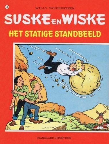 Suske en Wiske 174 - Het statige standbeeld, Softcover, Vierkleurenreeks - Softcover (Standaard Uitgeverij)