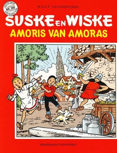 Suske en Wiske 200 - Amoris van Amoras, Softcover, Eerste druk (1984), Vierkleurenreeks - Softcover (Standaard Uitgeverij)