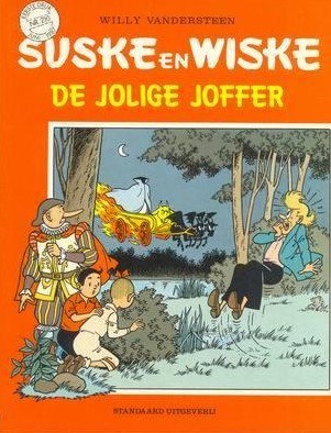 Suske en Wiske 210 - De jolige joffer, Softcover, Eerste druk (1987), Vierkleurenreeks - Softcover (Standaard Uitgeverij)