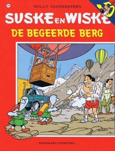 Suske en Wiske 244 - De begeerde berg, Softcover, Eerste druk (1995), Vierkleurenreeks - Softcover (Standaard Uitgeverij)