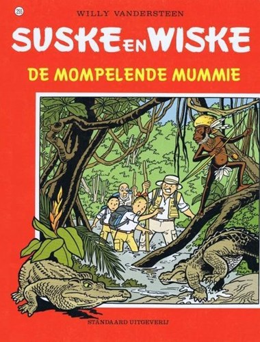 Suske en Wiske 255 - De mompelende mummie, Softcover, Eerste druk (1998), Vierkleurenreeks - Softcover (Standaard Uitgeverij)