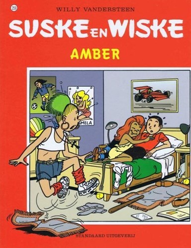 Suske en Wiske 259 - Amber, Softcover, Eerste druk (1999), Vierkleurenreeks - Softcover (Standaard Uitgeverij)