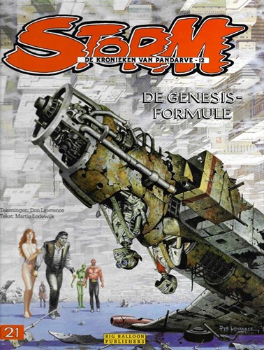 Storm 21 - De Genesis-formule, Hardcover, Kronieken van Pandarve - Hc (Big Balloon)
