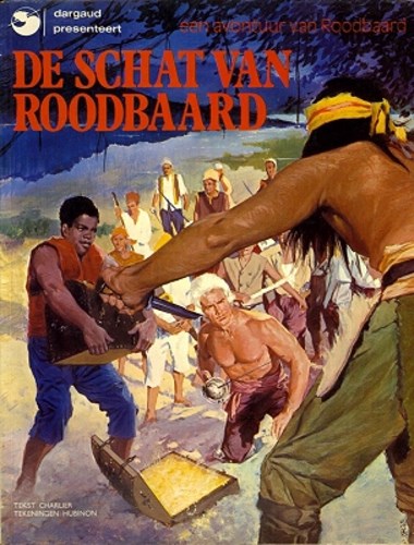 Roodbaard 10 - De schat van Roodbaard, Softcover, Eerste druk (1976) (Dargaud/Oberon)