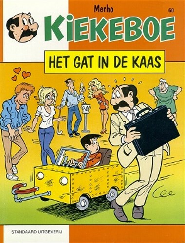 Kiekeboe(s), de 60 - Het gat in de kaas, Softcover, Eerste druk (1994), Kiekeboe(s), de - Standaard (Standaard Uitgeverij)