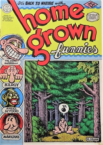 Robert Crumb - Collectie  - Home Grown funnies, Softcover (Kitchen Sink Press)