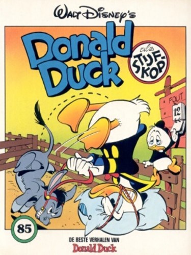 Donald Duck - De beste verhalen 85 - Donald Duck als stijfkop, Softcover, Eerste druk (1995) (De Geïllustreerde Pers)