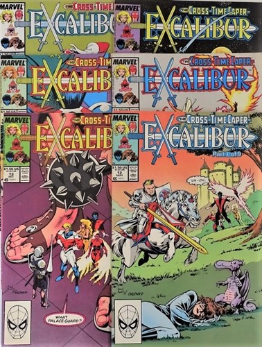 Excalibur (1988-1998) 12-24 - The Cross-Time Caper - Complete story, Softcover (Marvel)