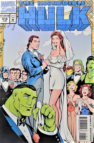 Incredible Hulk, the (1968-2011) 418 b - Wedding, Issue, Eerste druk (1994) (Marvel)