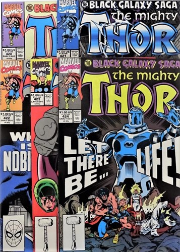 Thor (1966-1996)  - Black Galaxy Saga - Complete set van 5 delen, Issue (Marvel)