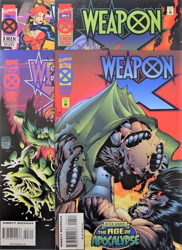 Weapon X 1-4 - Complete serie van 4 delen, Issue (Marvel)