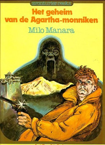 Avonturier-reeks 1 - Het geheim van de Agartha-monniken, Hardcover, Eerste druk (1980) (Centri Press)