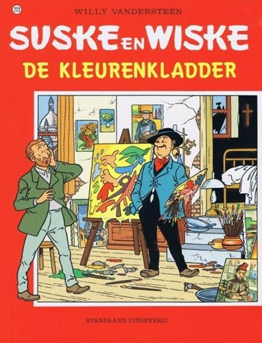 Suske en Wiske 223 - De kleurenkladder, Softcover, Eerste druk (1990), Vierkleurenreeks - Softcover (Standaard Uitgeverij)