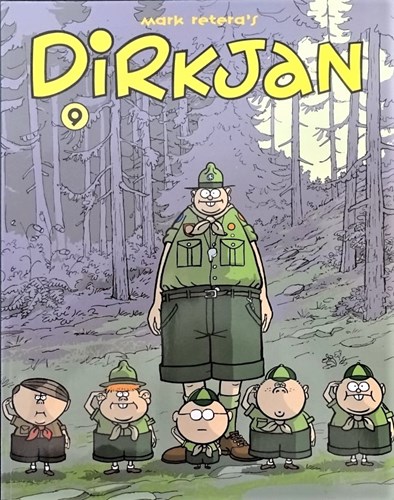 Dirkjan 9 - Dirkjan 9, Sc+Dedicace, Eerste druk (2005) (Silvester Strips)