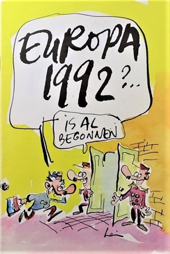 Hein de Kort - Diversen  - Europa 1992?, Softcover, Eerste druk (1990) (Ministerie van Buitenlandse Zaken)