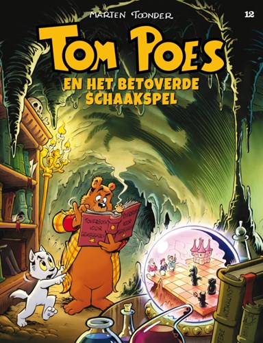 Tom Poes (Uitgeverij Cliché) 12 - Het betoverde schaakspel, Hardcover+prent, Tom Poes (Uitgeverij Cliché) - HC+Prent (Cliché)