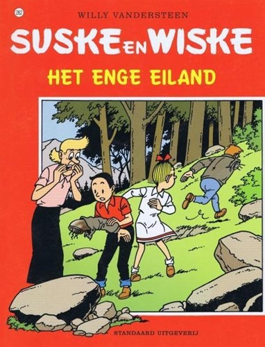 Suske en Wiske 262 - Het enge eiland, Softcover, Eerste druk (1999), Vierkleurenreeks - Softcover (Standaard Uitgeverij)