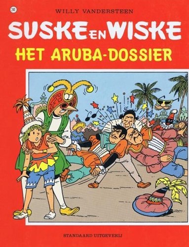 Suske en Wiske 241 - Het Aruba-dossier, Softcover, Eerste druk (1994), Vierkleurenreeks - Softcover (Standaard Uitgeverij)