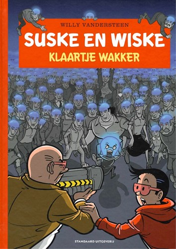 Suske en Wiske 373 - Klaartje wakker, Hardcover + prent, Eerste druk (2024), Vierkleurenreeks - Luxe (Standaard Uitgeverij)