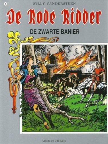 Rode Ridder, de 24 - De zwarte banier, Softcover, Rode Ridder, de - Gekleurde reeks (Standaard Uitgeverij)