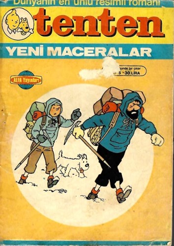 Kuifje - Anderstalig/Dialect   - Tenten - Yeni Maceralar, Softcover (Alfa Yayinlari)