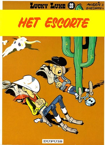 Lucky Luke - Dupuis 28 - Het escorte, Softcover (Dupuis)