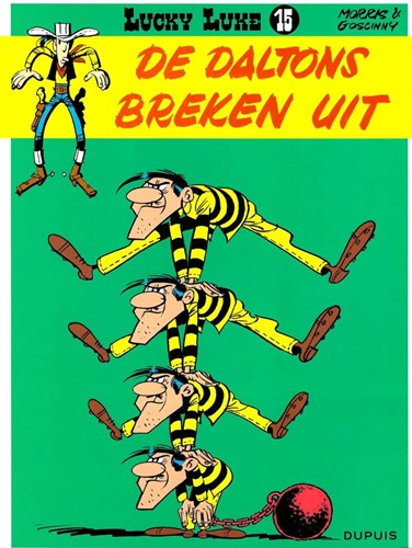 Lucky Luke - Dupuis 15 - De Daltons breken uit, Softcover (Dupuis)