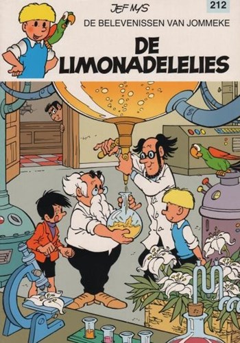 Jommeke 212 - De limonadelelies, Softcover, Eerste druk (2001), Jommeke - traditionele cover (De Stripuitgeverij)