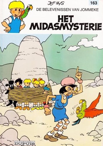 Jommeke 163 - Het Midasmysterie, Softcover, Jommeke - traditionele cover (Dupuis)