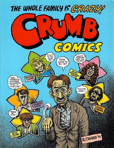 Robert Crumb - Collectie  - The whole family is crazy - Crumb Comics, Softcover (Last Gasp)