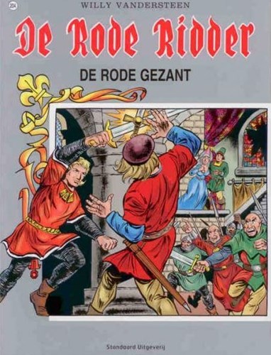 Rode Ridder, de 204 - De rode gezant, Softcover, Rode Ridder, de - Gekleurde reeks (Standaard Uitgeverij)