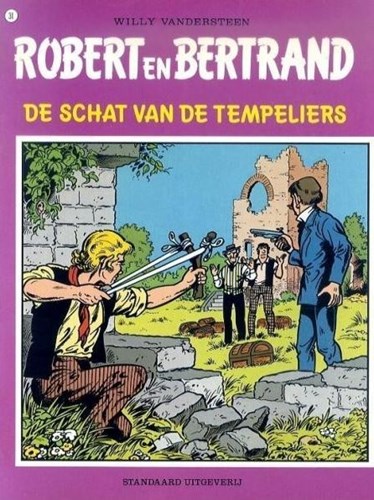 Robert en Bertrand 31 - De schat van de tempeliers, Softcover, Robert en Bertrand - Standaard (Standaard Uitgeverij)