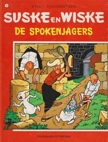 Suske en Wiske 70 - De spokenjagers, Softcover, Vierkleurenreeks - Softcover (Standaard Uitgeverij)