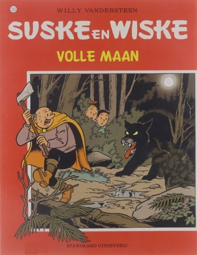 Suske en Wiske 252 - Volle maan, Softcover, Vierkleurenreeks - Softcover (Standaard Uitgeverij)