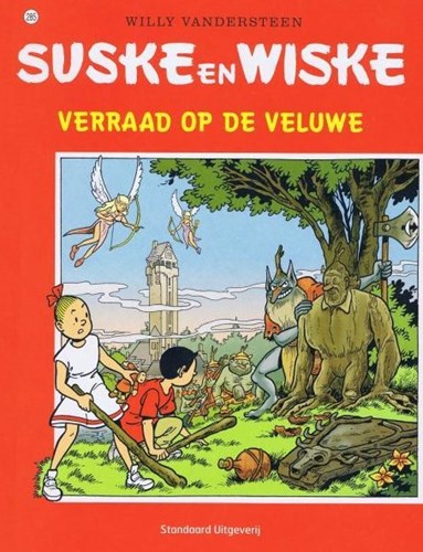 Suske en Wiske 285 - Verraad op de Veluwe, Softcover, Eerste druk (2004), Vierkleurenreeks - Softcover (Standaard Uitgeverij)