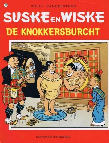 Suske en Wiske 127 - De Knokkersburcht, Softcover, Vierkleurenreeks - Softcover (Standaard Uitgeverij)