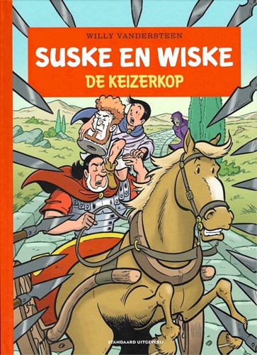 Suske en Wiske 374 - De Keizerkop, Hardcover + prent, Eerste druk (2024), Vierkleurenreeks - Luxe (Standaard Uitgeverij)