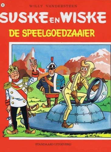 Suske en Wiske 91 - De speelgoedzaaier, Softcover, Vierkleurenreeks - Softcover (Standaard Uitgeverij)