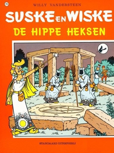 Suske en Wiske 195 - De hippe heksen, Softcover, Vierkleurenreeks - Softcover (Standaard Uitgeverij)