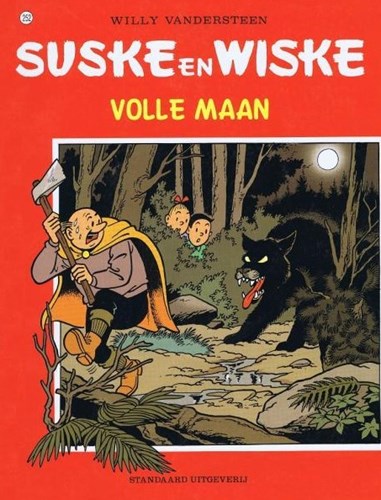 Suske en Wiske 252 - Volle maan, Softcover, Vierkleurenreeks - Softcover (Standaard Uitgeverij)