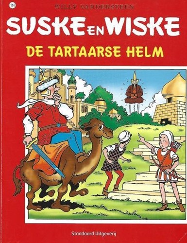 Suske en Wiske 114 - De Tartaarse helm, Softcover, Vierkleurenreeks - Softcover (Standaard Uitgeverij)