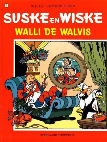 Suske en Wiske 171 - Walli de walvis, Softcover, Vierkleurenreeks - Softcover (Standaard Uitgeverij)