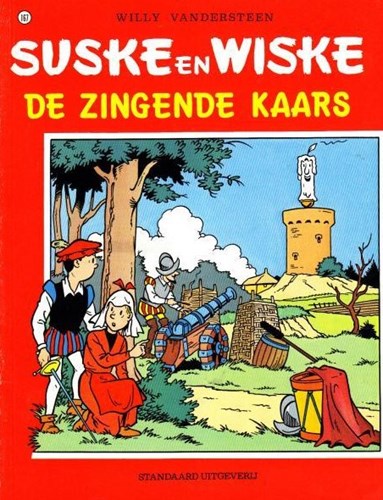 Suske en Wiske 167 - De zingende kaars, Softcover, Vierkleurenreeks - Softcover (Standaard Uitgeverij)