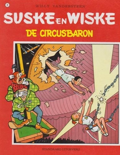 Suske en Wiske 81 - De Circusbaron, Softcover, Vierkleurenreeks - Softcover (Standaard Uitgeverij)